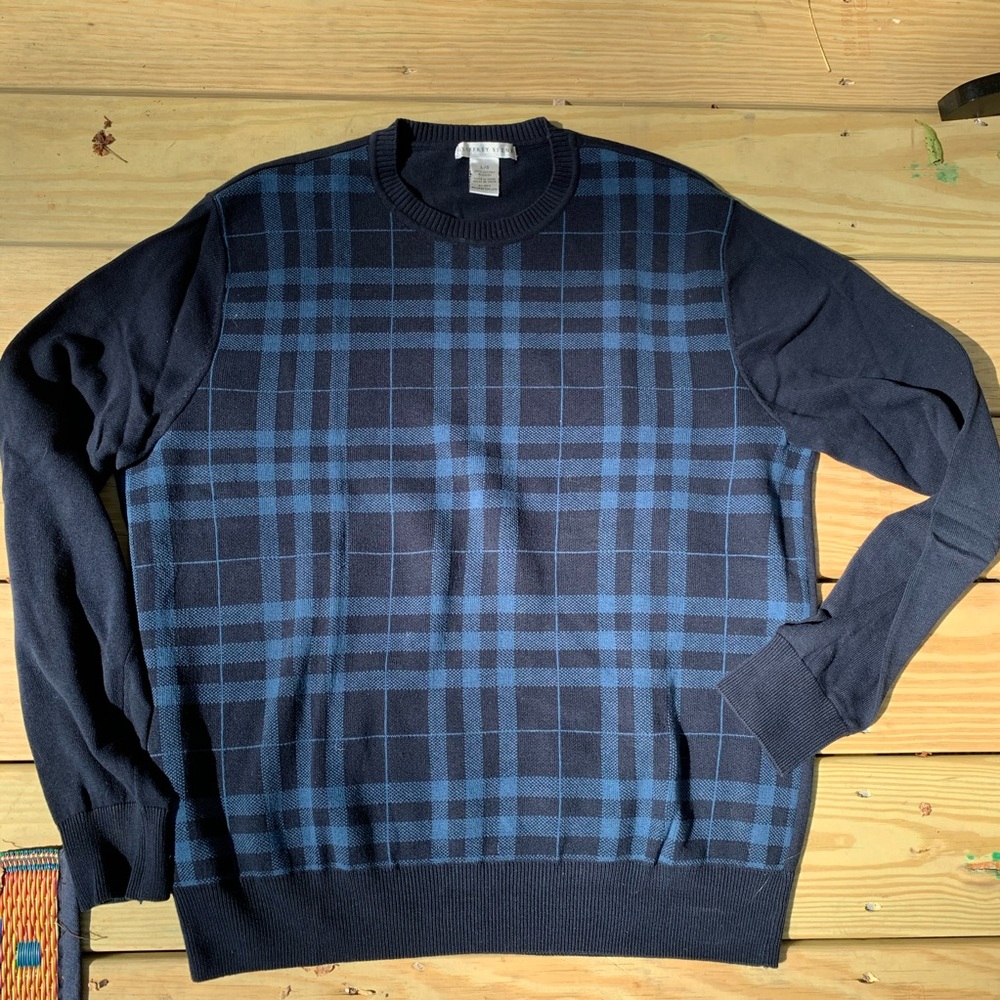 Geoffrey Beene houndstooth sweater